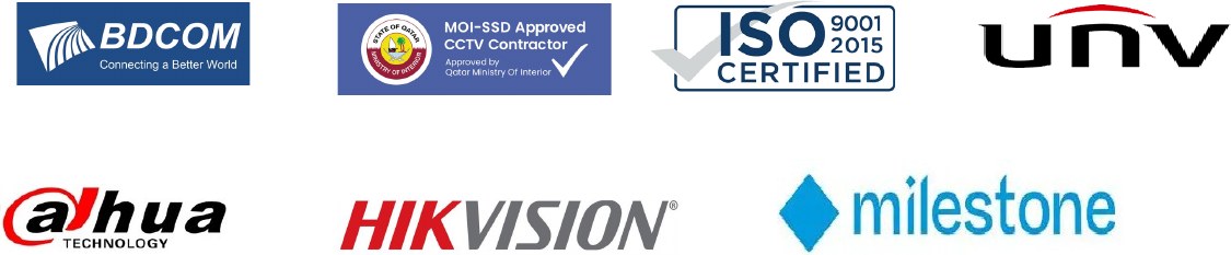 BDCOM, MOI-SSD approved, ISO 9001, UNV, Dahua, Hikvision, Milestone